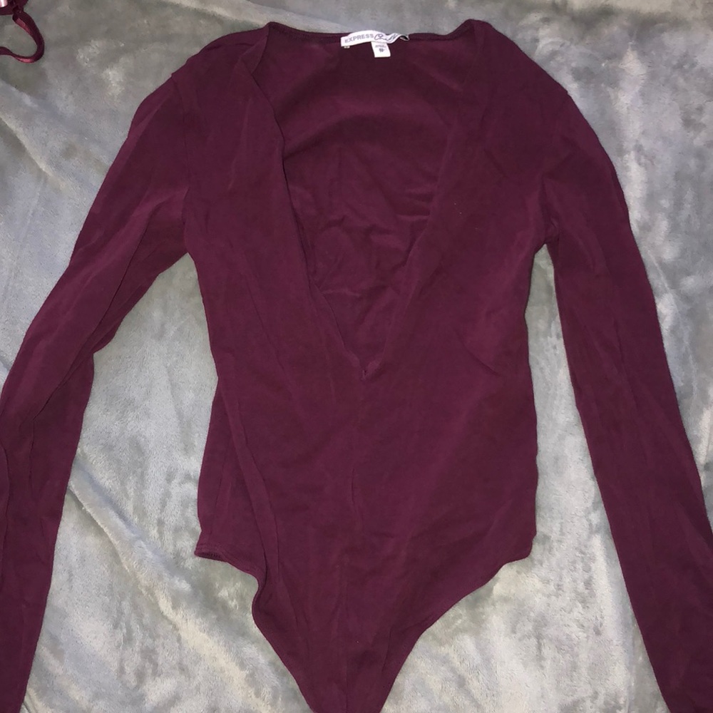 Deep v bodysuit